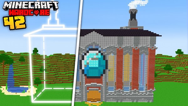 The Ultimate Diamond Factory Build In Minecraft Hardcore