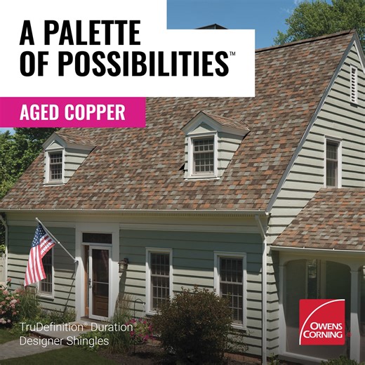 61 reactions · 18 shares | Duration® Designer colors from Owens Corning present a Palette of Possibilities™ for any home style. | Owens Corning Roofing | Facebook