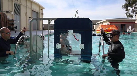 18K views · 239 reactions | AVIATION WATER SURVIVAL TRAINING The Aviation Water Survival Training Center aboard Marine Corps Air Station Miramar, Calif., trains service members to survive when an aircraft goes down in water. Click the video to watch the full story. | MCAS Miramar | Facebook