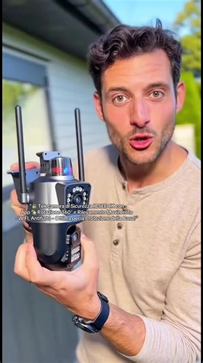 "Telecamera di Sicurezza Esterna ICSEE con App - Visione Notturna 4K, ...