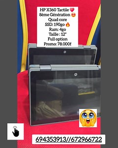 105 reactions · 6 comments | 拾拾拾 #HP #Tactile #360° #8ème #Génération...