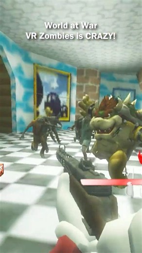 VR Zombies is getting crazy #vr #newvrgames #callofdutyvr