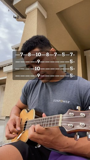 Joshua Lepulu on Instagram: "Sabor a Mí🥀 (tutorial) . . . #ukulele #music #guitar #musician"