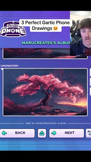 PERFECT Cherry Blossom Tree Drawing in Gartic Phone