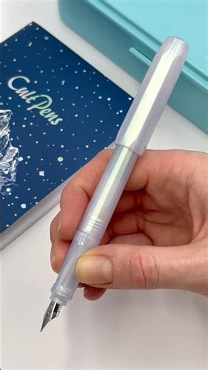 Mother of Pearl Fountain Pen - Kaweco Perkeo Iridescent Pearl