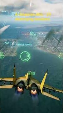 Ace Combat 7 - MiG - 29 Fulcrum against bombers #gaming #acecombat