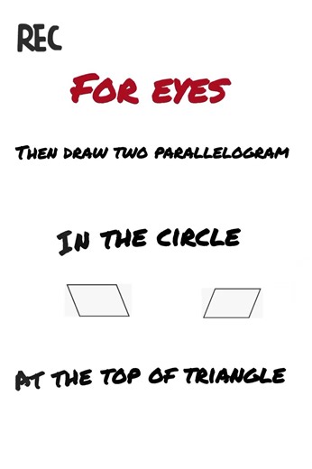 Basic shapes for drawing anime characters
