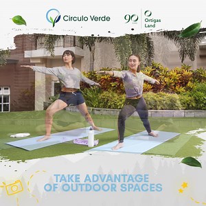 Wanting to be more active this midyear? We say GO FOR IT. Circulo Verde has amenities that are designed for physical activities ranging from Yoga🧘‍♀️ to Biking 🚴🏽 | Circulo Verde