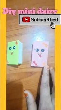 #✨ Make Your Own CUTE Notebook at Home | Easy DIY Craft 📒💖 #💖 घर पर बनाएं Cute Notebook | #Short #