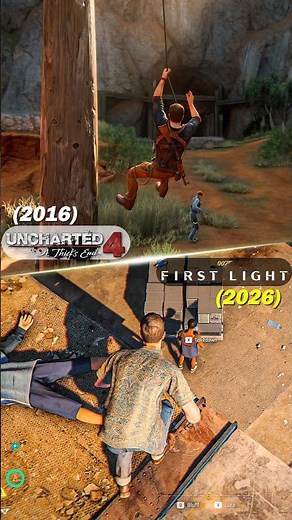 007 First Light vs Uncharted 4 | Stealth Comparison 🥷