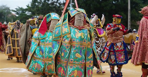 Thousand attend annual Mask Festival in Benin's capital, Porto-Novo | Africanews