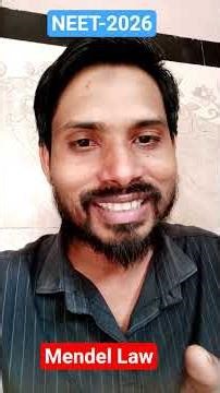 Mendel Laws Principles of Inheritance and Variation NCERT Line by Line by Mehtab Alam Sir