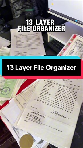 Efficiently Organize Your Files with a 13 Layer File Organizer