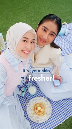 Official Page Wardah Cosmetics on Instagram: "picnic-proof, city-proof, selfie-proof 🌤️ with SPF 40 PA++++ & anti-pollution care, Light+ Cushion keeps your skin fresh, light, and real all day long 💙 #CushionLightPlus #LightPlusbyWardah #LightPlusBeauty"