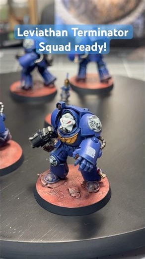 Leviathan Terminator Squad Complete! #warhammer40k #terminators #ultramarines #hobby