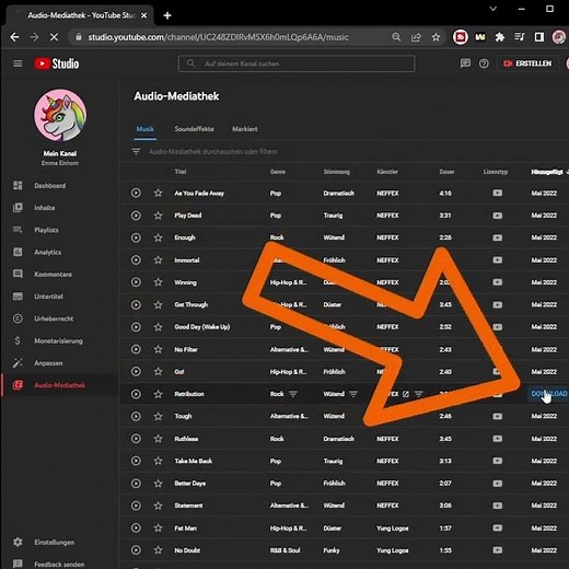 How the YouTube Audio Library works