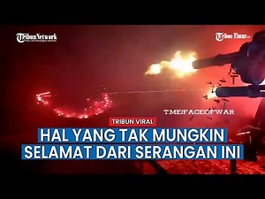 Rentetan Serangan Rusia Tembaki Tank Ukraina