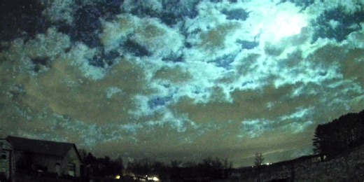 See it: Origin of mysterious bright green light streaking across Maryland sky identified