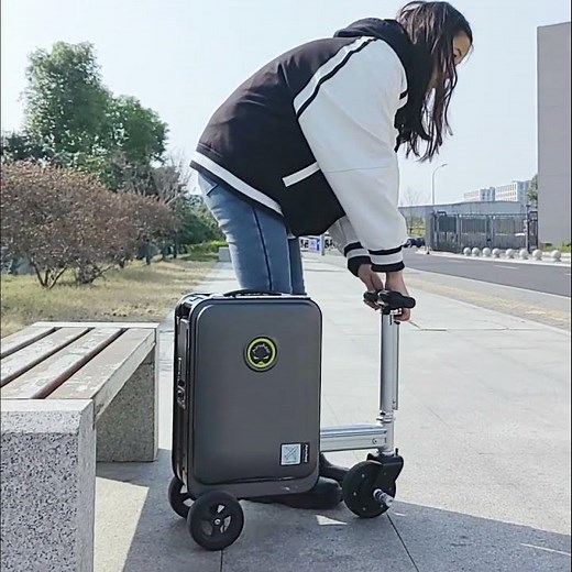 Airwheel Smart Riding Luggage—a revolutionary travel companion that combines advanced technology