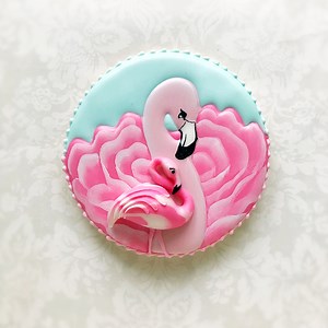 1.7M views · 1.6K reactions | Mom and Baby Flamingo  Flamingo mold... https://etsy.me/33iP8DJ All products I use and love... https://www.amazon.com/shop/influencer-0e966654 Visit to Epidemic Sound and get a free trial... https://www.epidemicsound.com/referral/6fhlgy/ | My little bakery | Facebook