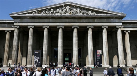 How many artefacts in the British Museum are actually British?