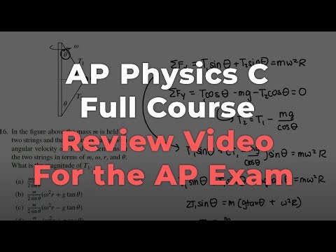 AP Physics C Full Course Video (Review for AP Exam)