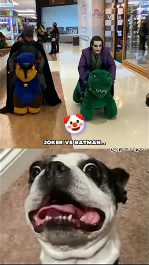 Joker vs Batman 😂 #cyborg