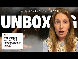 Unboxing the 2025 Luxury Advent Calendar by AEMBR