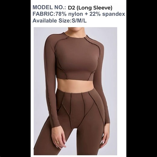 Our Signature "Long Sleeve" active wear for women - “Nyx & Sol"