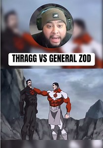 Thragg vs General Zod 😳 #thragg #generalzod #anime #fyp #isaabaka | general zod
