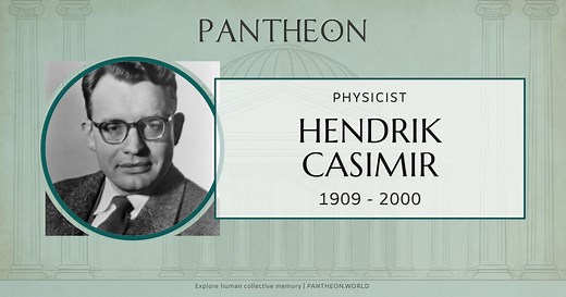 Hendrik Casimir Biography | Pantheon
