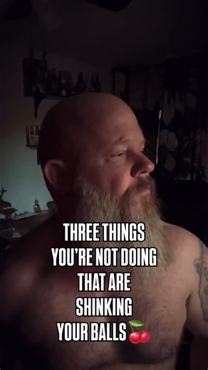 🍒 Three Things You’re Not Doing That Are Shrinking Your Balls Fellas, if your “power pair” feels more like a sad snack-sized version of what they used to be… it might not just be age. It might be YOU. Here are 3 manhood-killers you’re probably guilty of: ⸻ 🔹 1. You’re starving yourself of fat like a fitness influencer. Your balls need cholesterol to make testosterone. You can’t build a Spartan physique living on salads and sadness. Eat real food. Eggs. Steak. Butter. Be the man AND the meal. �