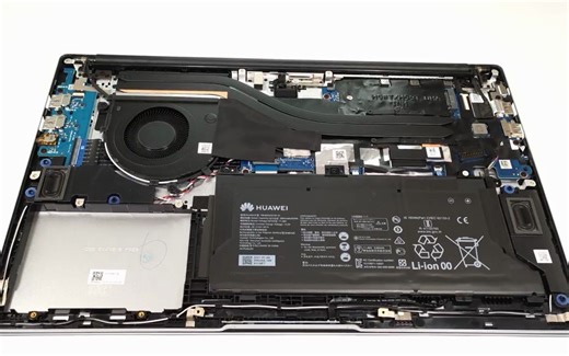 华为HUAWEI MateBook D 15(INTEL)笔记本拆解并检查可升级选项