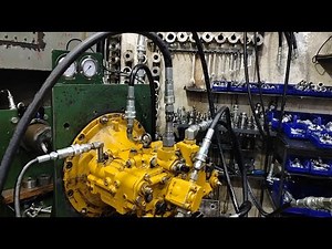 How to test hydraulic pumps caterpillar
