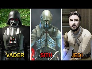 ALL Dark Side Endings in Star Wars Games