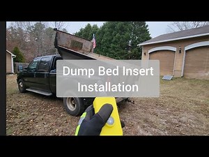 Dump Bed Insert Installation