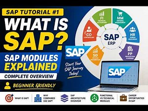 SAP Introduction | SAP Modules Explained | Complete SAP Overview for Beginners | SAP Tutorial #1