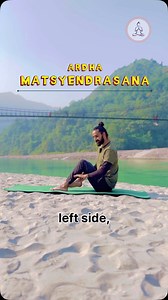 Ardha Matsyendrasana (Half Lord of the Fish Pose) 🧘‍♂️ ————————————————————————————— 🧘‍♂️Join Omkar Yoga Shala, Rishikesh for: Yoga Teacher Training Course 200 hour | 300 hour 🌐Yoga Alliance USA certified: Valid Internationally Online and In Person 🔗 Link is in the Bio Now 20% OFF 📞 Call: 9917029042 S E E Y O U O N T H E M A T Namaste 🙏 #yoga #yogatutorials #yogainspiration #yogaday #yogateacher | Omkar Yoga Shala