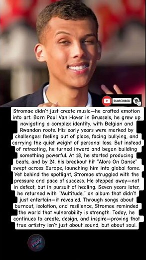 Stromae: The Artist Who Turned Silence Into Sound"