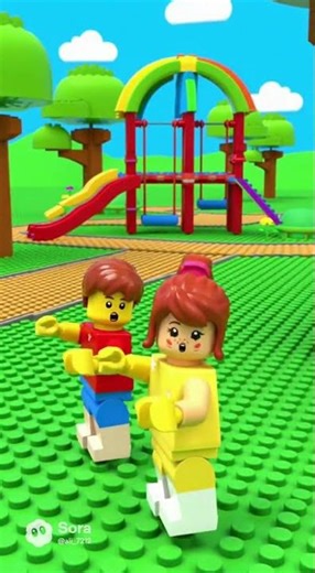 Best Friends Forever! 😄 LEGO Adventures in the Park 🌳✨