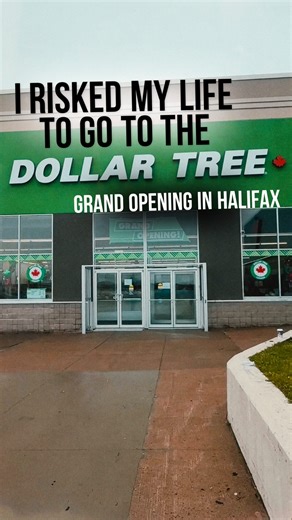 3.6K views · 1.4K reactions | I risked my life to go to the #dollartree grand opening in #halifax and I survived! #dollartreedeals #dollartreelove Dollar Tree | The Canadian Gothic | Facebook