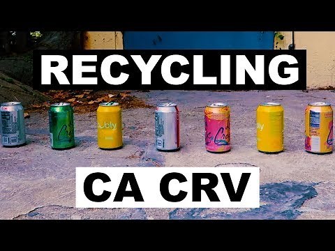 Make Money from Recycling California CRV