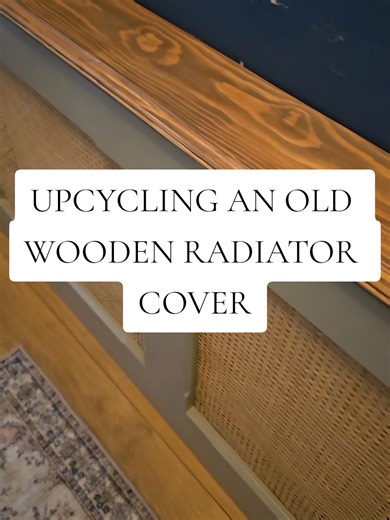 Transforming an Old Wooden Radiator Cover