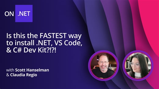 Esta é a maneira mais rápida de instalar o .NET, VS Code, & C# Dev Kit?!?!