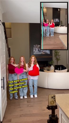 Valentine's Day Time Warp Scan Tutorial for Twins & Triplets