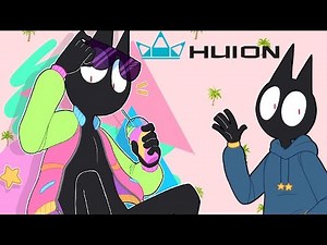 Huion GT-221 pro tablet review & speedpaint