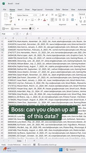 How to clean messy CSV data using Text to Columns. 🤯 Shop courses, shortcut merch, Excel guides, and more using the link in my profile. #excel #exceltips #exceltricks #spreadsheets #corporate #accounting #finance #workhacks #tutorial #sheets | Excel Dictionary