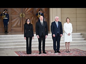 Official welcome ceremony was held for President of Germany Frank-Walter Steinmeier