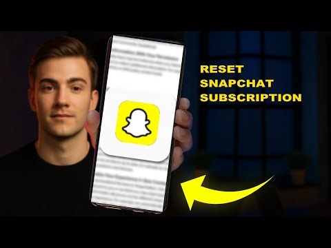 How To Reset Snapchat Subscription 2025 (QUICK FIX) (2026)