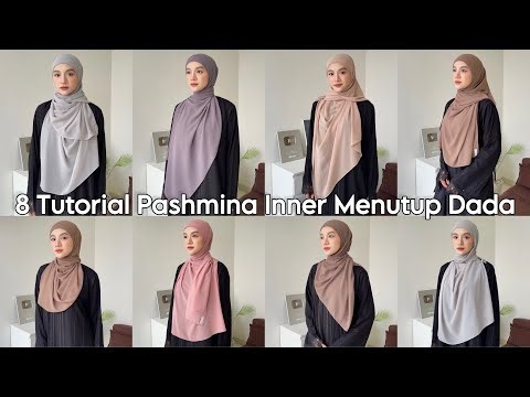 8 Tutorials for Inner Pashmina for Eid, Breaking Fast Together, Eid al-Fitr, Eid al-Adha